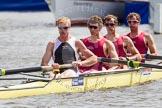 Henley Royal Regatta 2012 (Thursday): Race 53, Visitors' Challenge Cup:  Imperial College London and University of Londonl (197, Bucks) v Oxford Brookes University and Moleset Boat Club (204, Berks).
River Thames beteen Henley-on-Thames and Remenham/Temple Island ,
Henley-on-Thames,
Oxfordshire,
United Kingdom,
on 28 June 2012 at 15:49, image #387