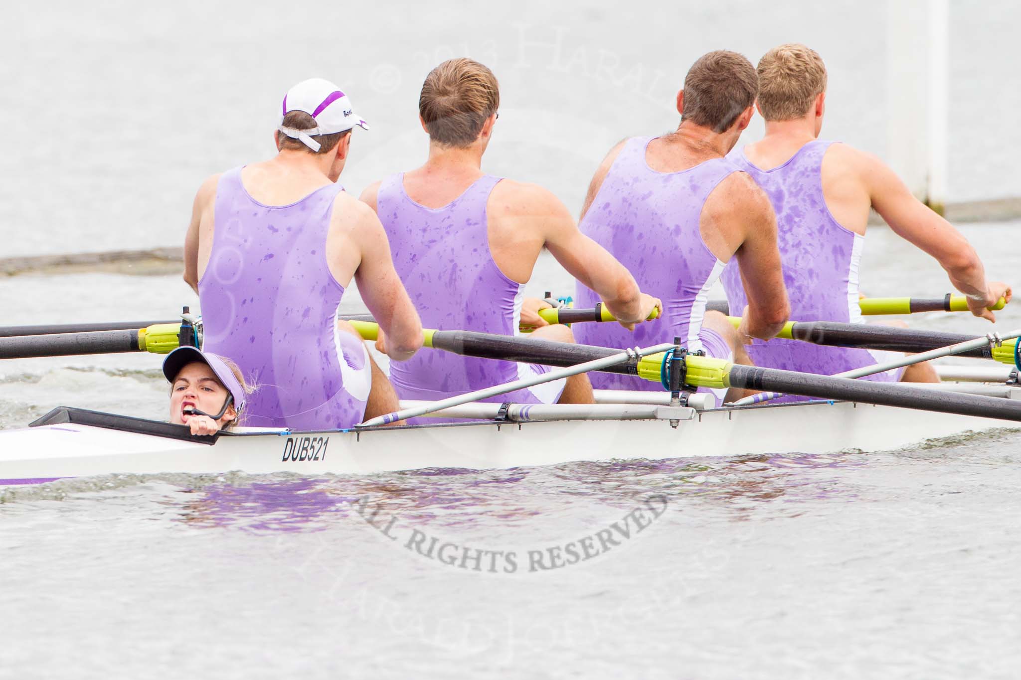 Henley Royal Regatta 2013, Thursday.
River Thames between Henley and Temple Island,
Henley-on-Thames,
Berkshire,
United Kingdom,
on 04 July 2013 at 11:24, image #186