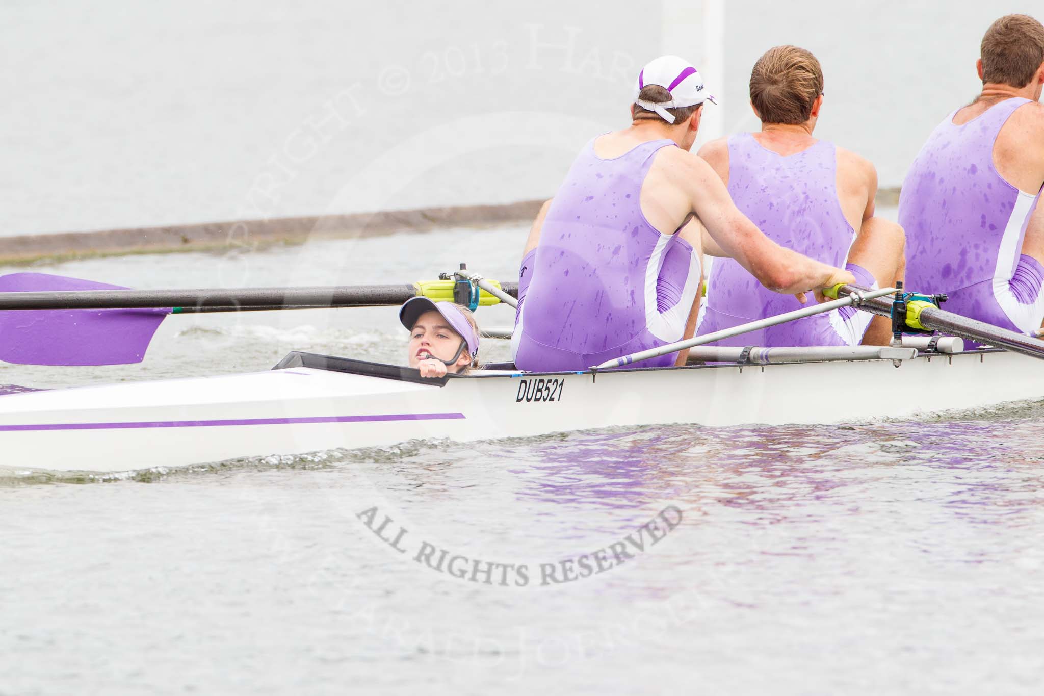 Henley Royal Regatta 2013, Thursday.
River Thames between Henley and Temple Island,
Henley-on-Thames,
Berkshire,
United Kingdom,
on 04 July 2013 at 11:24, image #187