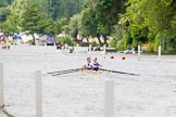 Henley Royal Regatta 2013, Thursday.
River Thames between Henley and Temple Island,
Henley-on-Thames,
Berkshire,
United Kingdom,
on 04 July 2013 at 10:48, image #95