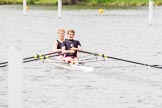 Henley Royal Regatta 2013, Thursday.
River Thames between Henley and Temple Island,
Henley-on-Thames,
Berkshire,
United Kingdom,
on 04 July 2013 at 10:53, image #106