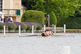 Henley Royal Regatta 2013, Thursday.
River Thames between Henley and Temple Island,
Henley-on-Thames,
Berkshire,
United Kingdom,
on 04 July 2013 at 11:00, image #113