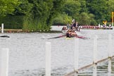 Henley Royal Regatta 2013, Thursday.
River Thames between Henley and Temple Island,
Henley-on-Thames,
Berkshire,
United Kingdom,
on 04 July 2013 at 11:00, image #114