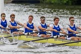 Henley Royal Regatta 2013, Thursday.
River Thames between Henley and Temple Island,
Henley-on-Thames,
Berkshire,
United Kingdom,
on 04 July 2013 at 11:36, image #227