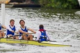 Henley Royal Regatta 2013, Thursday.
River Thames between Henley and Temple Island,
Henley-on-Thames,
Berkshire,
United Kingdom,
on 04 July 2013 at 11:36, image #228