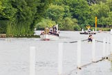 Henley Royal Regatta 2013, Thursday.
River Thames between Henley and Temple Island,
Henley-on-Thames,
Berkshire,
United Kingdom,
on 04 July 2013 at 11:46, image #233