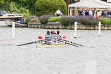 Henley Royal Regatta 2013, Thursday.
River Thames between Henley and Temple Island,
Henley-on-Thames,
Berkshire,
United Kingdom,
on 04 July 2013 at 11:46, image #237