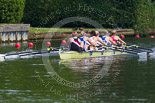 Henley Royal Regatta 2013, Saturday: Race No. 10 for the Remenham Challenge Cup, Leander Club and Oxford Brookes University v Thames Rowing Club. Image #192, 06 July 2013 11:31 River Thames, Henley on Thames, UK