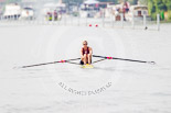 Henley Royal Regatta 2013, Saturday: Race No. 11 for the Princess Royal Challenge Cup, Victoria Thornley (Leander Club) v Emma Twigg (Waiariki Rowing Club, New Zealand), here Emma Twigg. Image #232, 06 July 2013 11:41 River Thames, Henley on Thames, UK