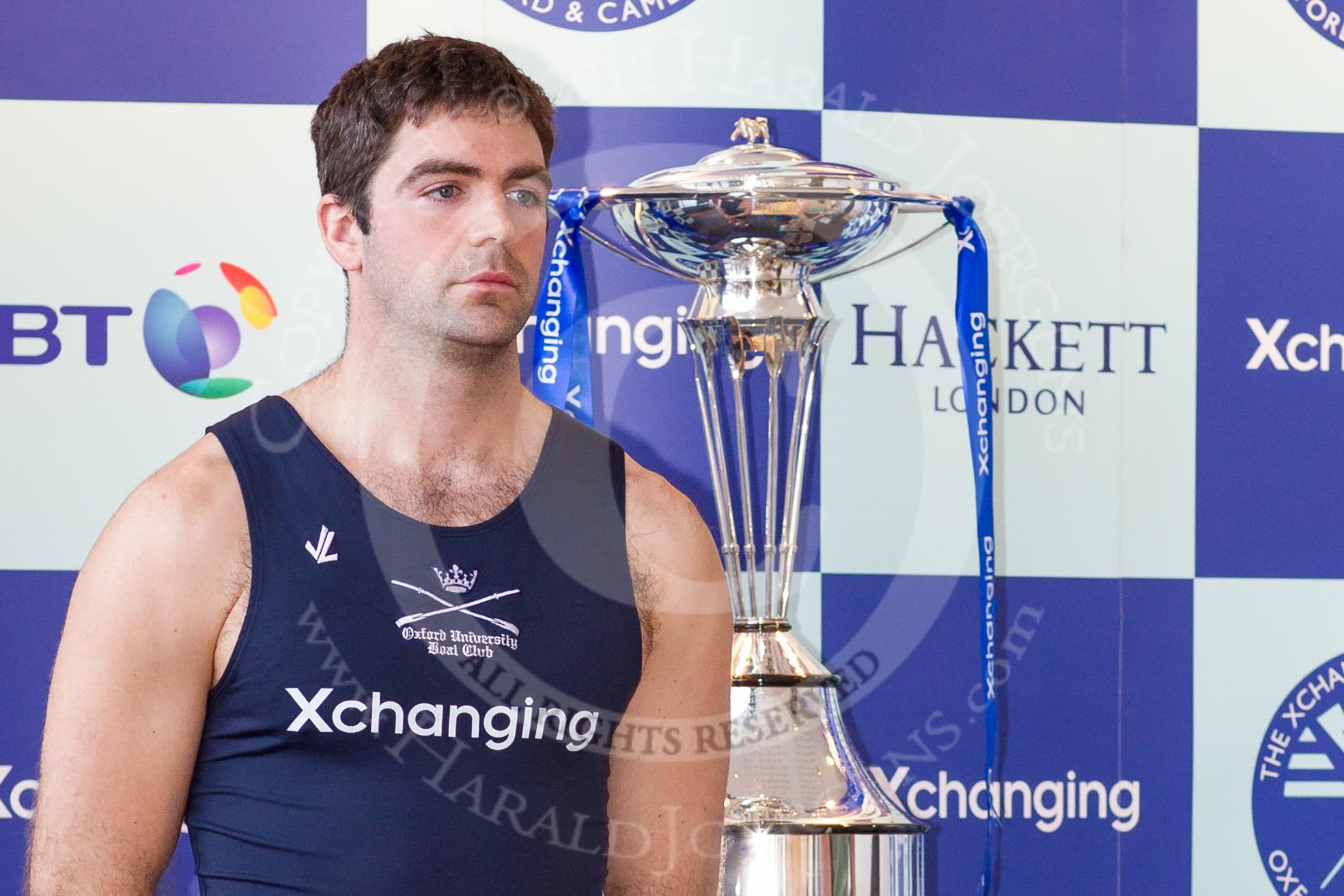 The Boat Race season 2012 - Crew Announcement and Weigh In: Oxford: 3 Kevin Baum, American, 91.6kg..
Forman's Fish Island,
London E3,

United Kingdom,
on 05 March 2012 at 10:13, image #15
