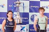 The Boat Race season 2012 - Crew Announcement and Weigh In: The two coxes, Zoe de Toledo (OUBC) and Ed Bosson (CUBC)..
Forman's Fish Island,
London E3,

United Kingdom,
on 05 March 2012 at 10:19, image #35