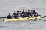 The Boat Race season 2012 - fixture OUBC vs Leander: The OUBC reserve boat Isis getting ready for their fixture against Tideway Scullers. Cox Katherine Apfelbaum, stroke Tom Watson, Justin Webb, Geordie Macleod, Joe Dawson, Ben Snodin, Julian Bubb-Humfryes, Chris Fairweather, and bow Tom Hilton..




on 24 March 2012 at 13:24, image #13