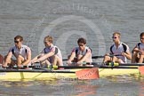 The Boat Race season 2012 - fixture OUBC vs Leander: The Leander Club crew racing OUBC Blue Boat -  Tom Clark, Sam Whittaker, Will Gray, Chris Friend, an bow Nathan Hillyer..




on 24 March 2012 at 13:50, image #61