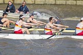 The Boat Race season 2012 - fixture OUBC vs Leander: Tideway Scullers to-be-named 3-seat, to-be-named and to-be-named, in the OUBC Isis boat 7 Justin Webb, stroke Tom Watson, and cox Catherine Apfelbaum..




on 24 March 2012 at 14:01, image #70