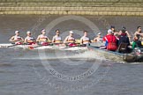 The Boat Race season 2012 - fixture OUBC vs Leander: The all-to-be-named Tideway Scullers squad against OUBC's Isis, here bow Tom Hilton, Chris Fairweather, and Julian Bubb-Humfryes..




on 24 March 2012 at 14:01, image #76