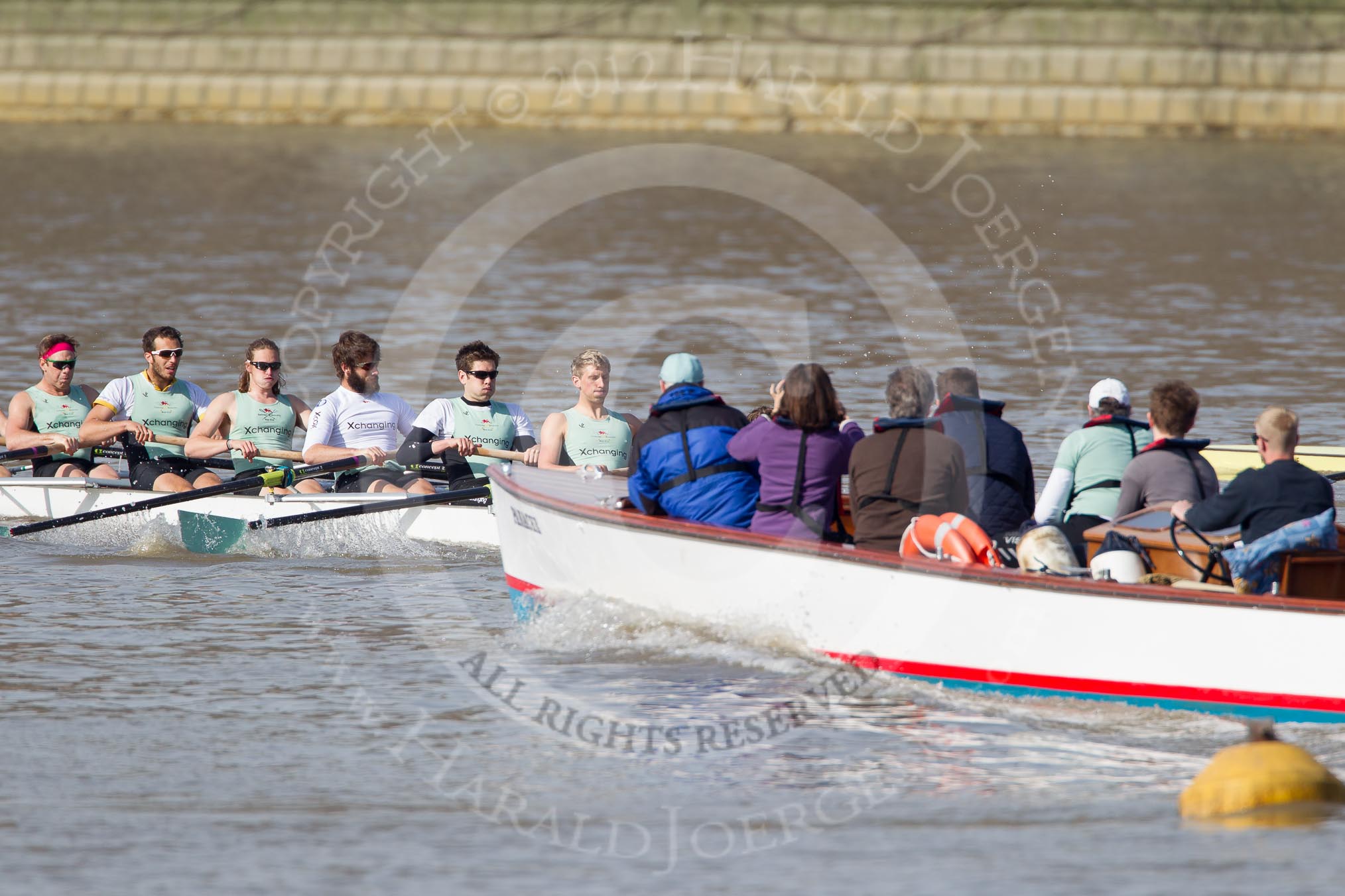 The Boat Race season 2012 - fixture CUBC vs Molesey BC: In the CUBC Blue Boat, racing Molesey BC, Jack Lindeman, Alex Ross, Mike Thorp, Steve Dudek, Alexander Scharp, and stroke Niles Garratt..




on 25 March 2012 at 15:19, image #129