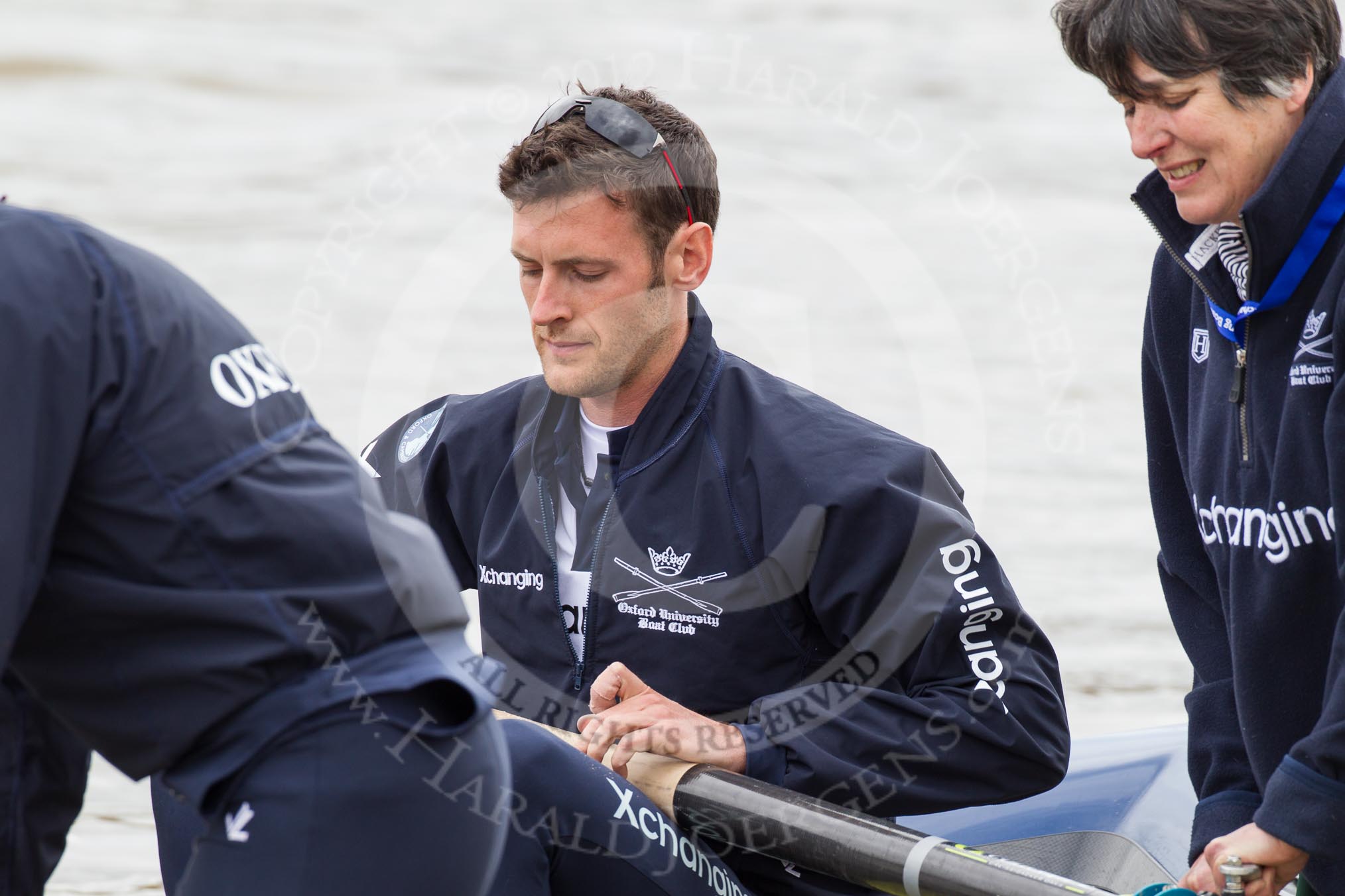 The Boat Race 2012: Dr Aleander Woods, bow man of the Oxford Blue Boat..




on 07 April 2012 at 13:28, image #135