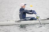 The Boat Race season 2013 - fixture OUWBC vs Molesey BC: OUWBC bow Mariann Novak..
Dorney Lake,
Dorney, Windsor,
Berkshire,
United Kingdom,
on 24 February 2013 at 11:45, image #68