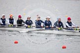 The Boat Race season 2013 - fixture OUWBC vs Molesey BC: The OUWBC Eight: Bow Mariann Novak, Alice Carrington-Windo, Mary Foord Weston, Joanna Lee, Amy Varney, Harriet Keane, Anastasia Chitty, and stroke Maxie Scheske..
Dorney Lake,
Dorney, Windsor,
Berkshire,
United Kingdom,
on 24 February 2013 at 12:03, image #108