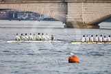 The Boat Race season 2013 - fixture CUBC vs Leander.
River Thames Tideway between Putney Bridge and Mortlake,
London SW15,

United Kingdom,
on 02 March 2013 at 15:57, image #104
