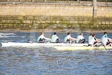 The Boat Race season 2013 - fixture CUBC vs Leander.
River Thames Tideway between Putney Bridge and Mortlake,
London SW15,

United Kingdom,
on 02 March 2013 at 15:57, image #110