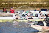 The Boat Race season 2013 - fixture CUBC vs Leander.
River Thames Tideway between Putney Bridge and Mortlake,
London SW15,

United Kingdom,
on 02 March 2013 at 15:58, image #117
