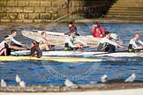 The Boat Race season 2013 - fixture CUBC vs Leander.
River Thames Tideway between Putney Bridge and Mortlake,
London SW15,

United Kingdom,
on 02 March 2013 at 15:58, image #126