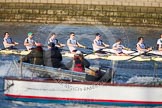The Boat Race season 2013 - fixture CUBC vs Leander.
River Thames Tideway between Putney Bridge and Mortlake,
London SW15,

United Kingdom,
on 02 March 2013 at 15:58, image #129