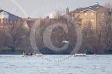 The Boat Race season 2013 - fixture CUBC vs Leander.
River Thames Tideway between Putney Bridge and Mortlake,
London SW15,

United Kingdom,
on 02 March 2013 at 16:00, image #166