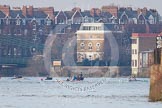 The Boat Race season 2013 - fixture CUBC vs Leander.
River Thames Tideway between Putney Bridge and Mortlake,
London SW15,

United Kingdom,
on 02 March 2013 at 16:02, image #182