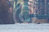 The Boat Race season 2013 - fixture CUBC vs Leander.
River Thames Tideway between Putney Bridge and Mortlake,
London SW15,

United Kingdom,
on 02 March 2013 at 16:03, image #193