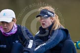 Photo 1303131703221D49477HaraldJoergens The Boat Race season 2013 - OUWBC training: In the OUWBC Blue Boat 4 seat Jo Lee and 5 seat Mary Foord-Weston..
River Thames,
Wallingford,
Oxfordshire,
United Kingdom,
on 13 March 2013 at 17:03, image #53
