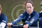The Boat Race season 2013 - OUWBC training: In the OUWBC Blue Boat 6 seat Harriet Keane..
River Thames,
Wallingford,
Oxfordshire,
United Kingdom,
on 13 March 2013 at 17:03, image #54