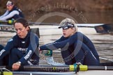 Photo 1303131801415D28492HaraldJoergens The Boat Race season 2013 - OUWBC training: The OUWBC Blue Boat racing Osiris, the reserve boat, here Blue Boat 6 seat Harriet Keane and 5 seat Amy Varney. In the bow of Osiris Coralie Viollet-Djelassi..
River Thames,
Wallingford,
Oxfordshire,
United Kingdom,
on 13 March 2013 at 18:01, image #213