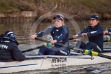 Photo 1303131802195D28540HaraldJoergens The Boat Race season 2013 - OUWBC training: In Osiris, the OUWBC reserve boat, cox Sophie Shawdon, stroke Emily Chittock, Annika Bruger, and 6 seat Caitlin Goss..
River Thames,
Wallingford,
Oxfordshire,
United Kingdom,
on 13 March 2013 at 18:02, image #218