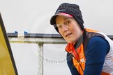 The Boat Race season 2013 - fixture OUWBC vs Olympians: Close-up of OUWBC Assistant Coach, and 2012 Olympian Natasha Townsend after a training session at Dorney Lake..
Dorney Lake,
Dorney, Windsor,
Buckinghamshire,
United Kingdom,
on 16 March 2013 at 12:59, image #341