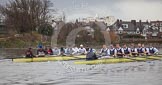 The Boat Race season 2013 - fixture OUBC vs German Eight.
River Thames,
London SW15,

United Kingdom,
on 17 March 2013 at 15:27, image #146