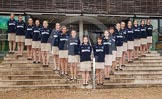 The Boat Race Season 2013 - Henley Boat Races Challenge: The OUWRC crews on the stairs of the Henley River- and Rowing Museum, the Blue Boat crew on the left and the crew of reserve boat Osiris on the right. Credit to www.bigblade-photos.com for the arrangement!.
River and Rowing Museum,
H,


on 19 March 2013 at 11:32, image #66