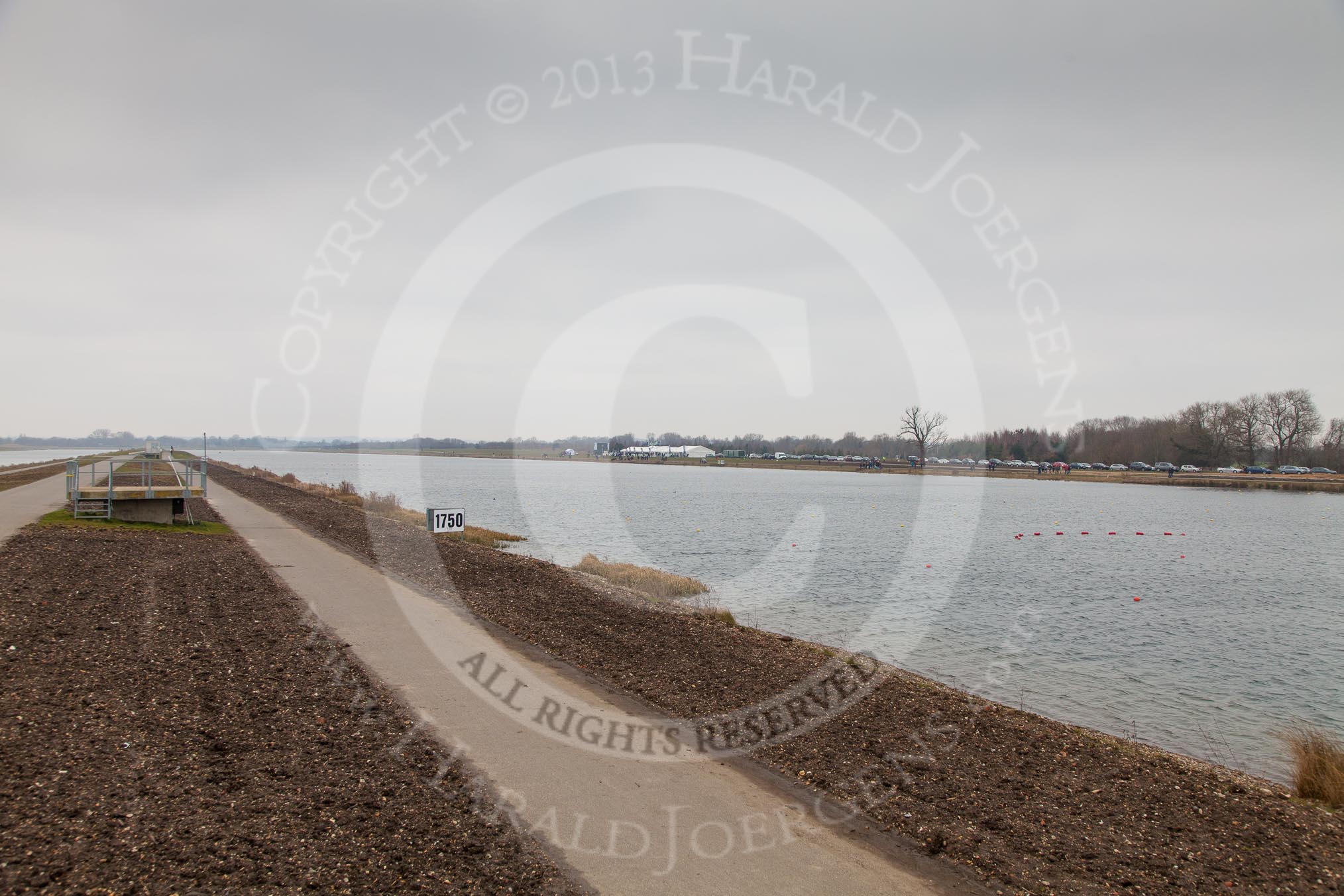 To put the photos into perspective - that's the view from the camera position towards the Dorney Lake start line, and the Newton hospitality tent on the other side of the lake.