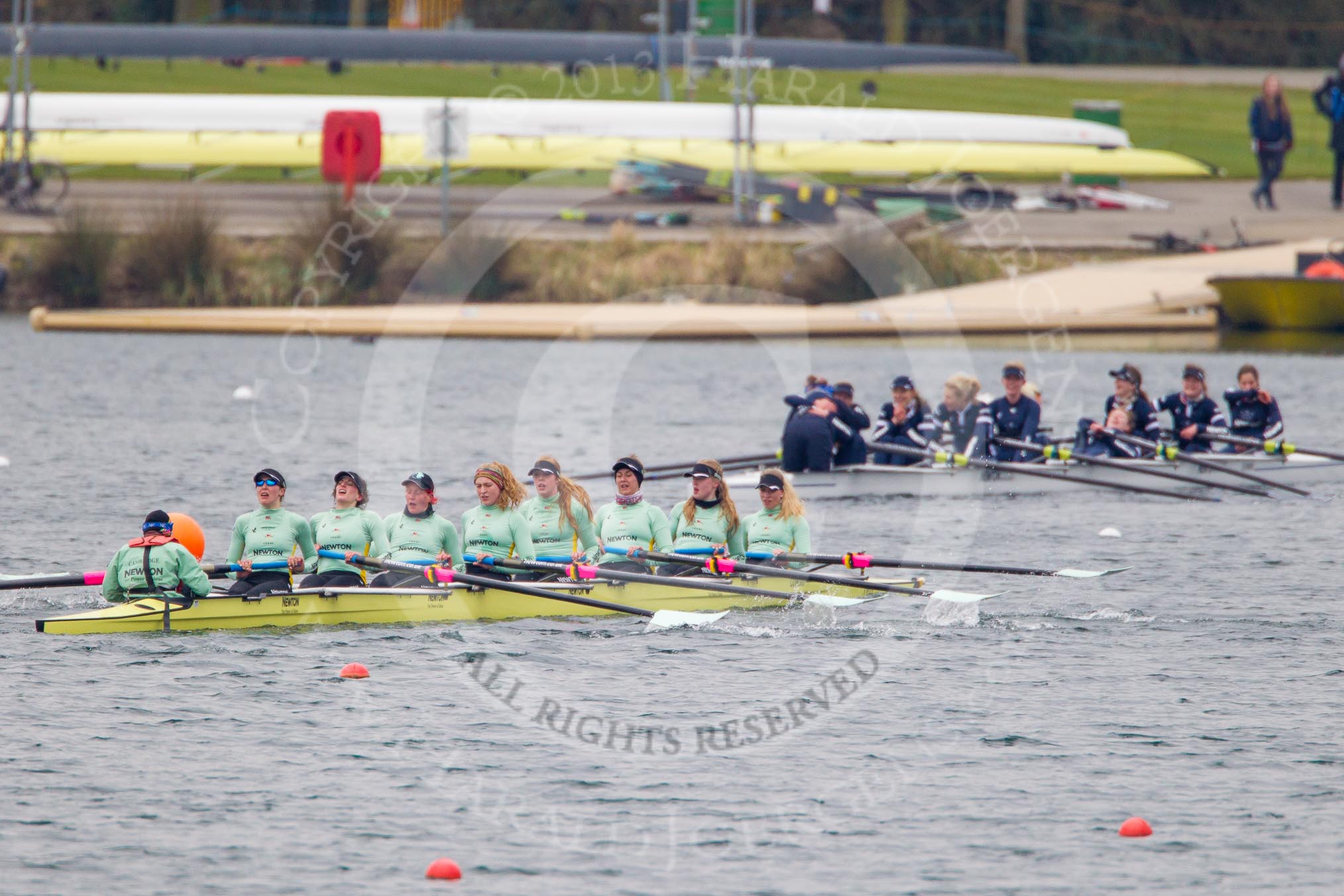 The Women's Boat Race and Henley Boat Races 2013.
Dorney Lake,
Dorney, Windsor,
Buckinghamshire,
United Kingdom,
on 24 March 2013 at 14:15, image #283