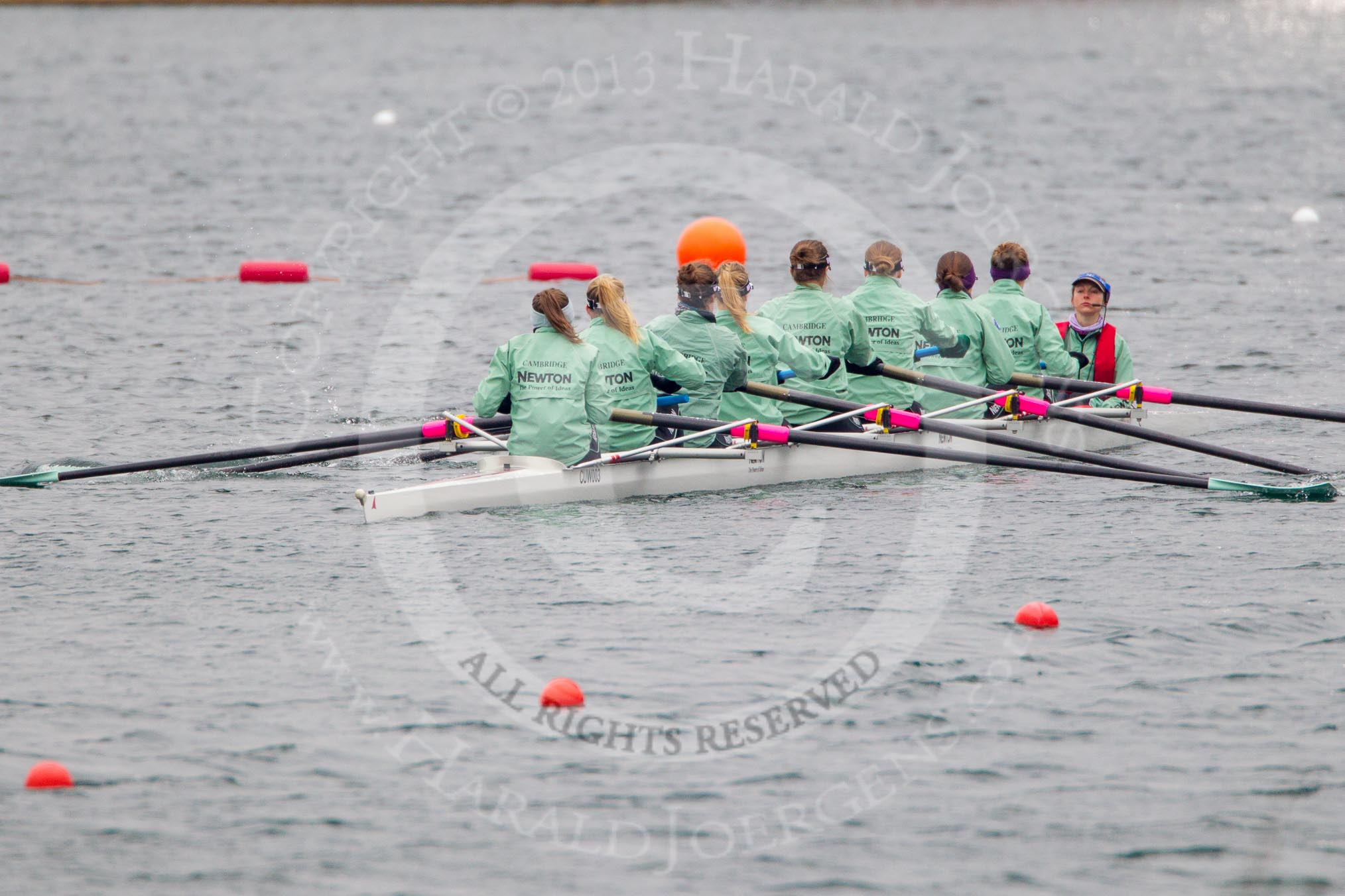 The Women's Boat Race and Henley Boat Races 2013.
Dorney Lake,
Dorney, Windsor,
Buckinghamshire,
United Kingdom,
on 24 March 2013 at 14:19, image #301