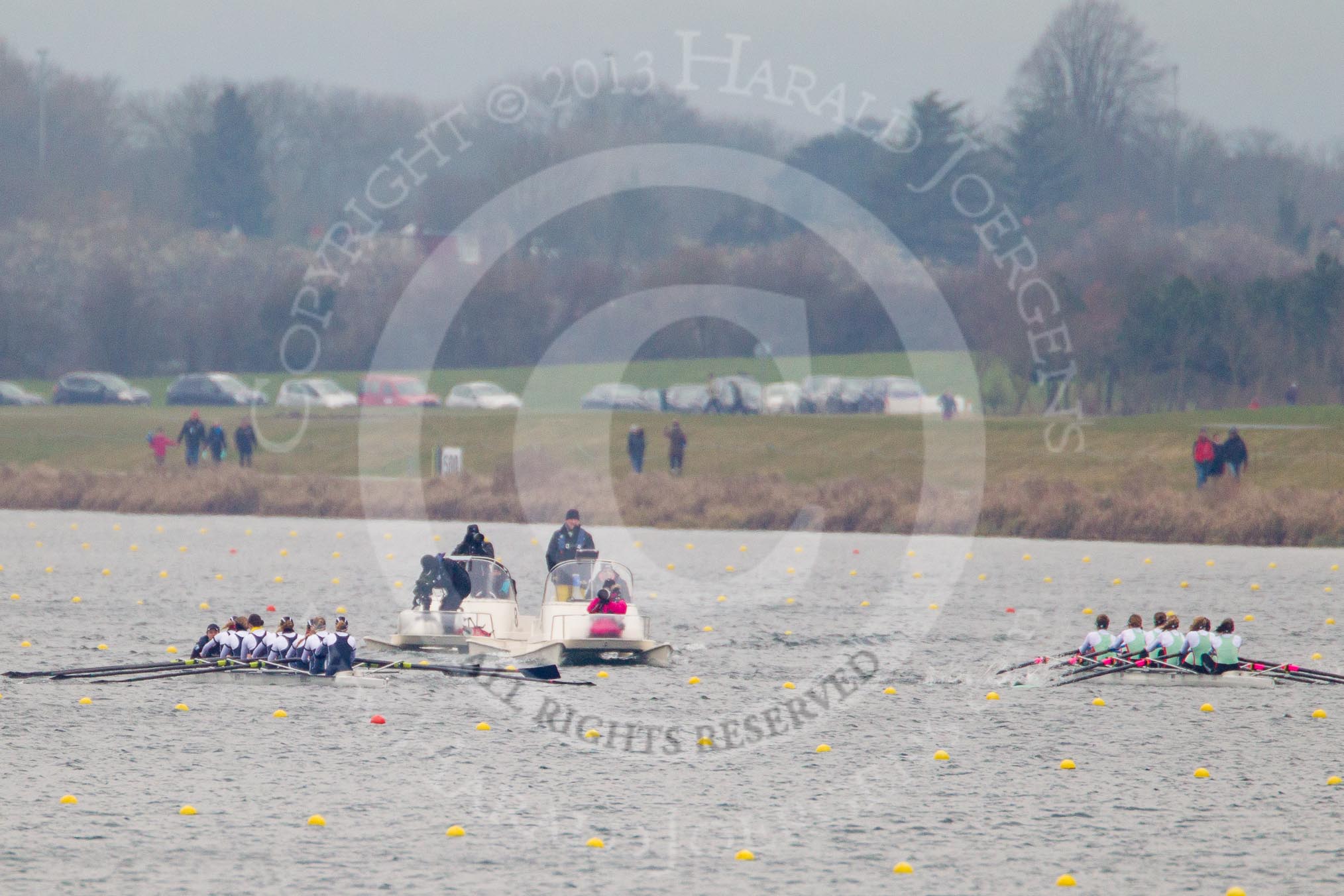 The Women's Boat Race and Henley Boat Races 2013.
Dorney Lake,
Dorney, Windsor,
Buckinghamshire,
United Kingdom,
on 24 March 2013 at 15:04, image #395