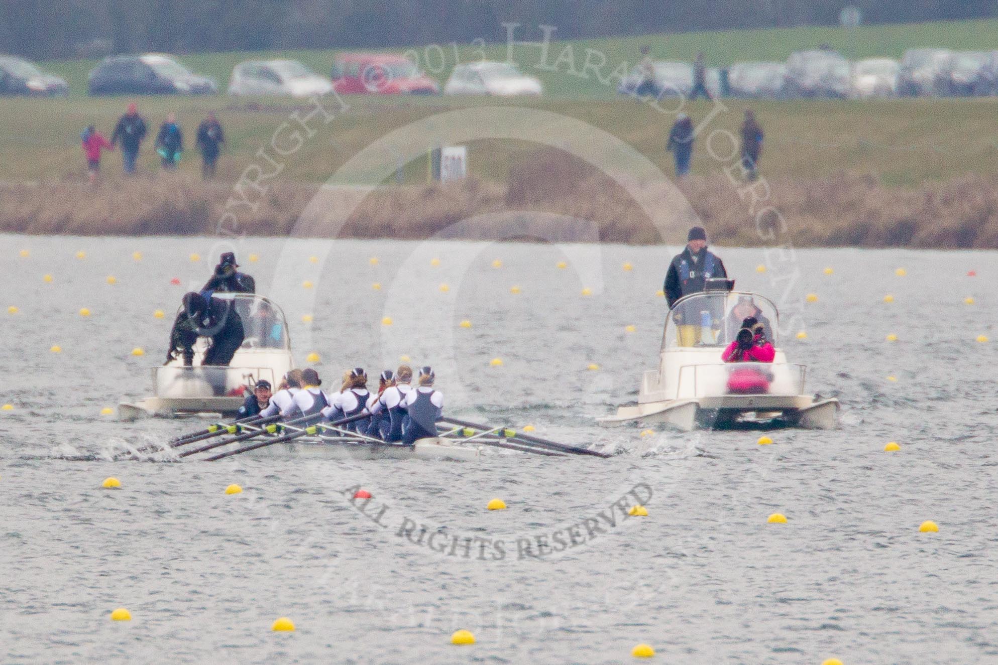 The Women's Boat Race and Henley Boat Races 2013.
Dorney Lake,
Dorney, Windsor,
Buckinghamshire,
United Kingdom,
on 24 March 2013 at 15:04, image #396
