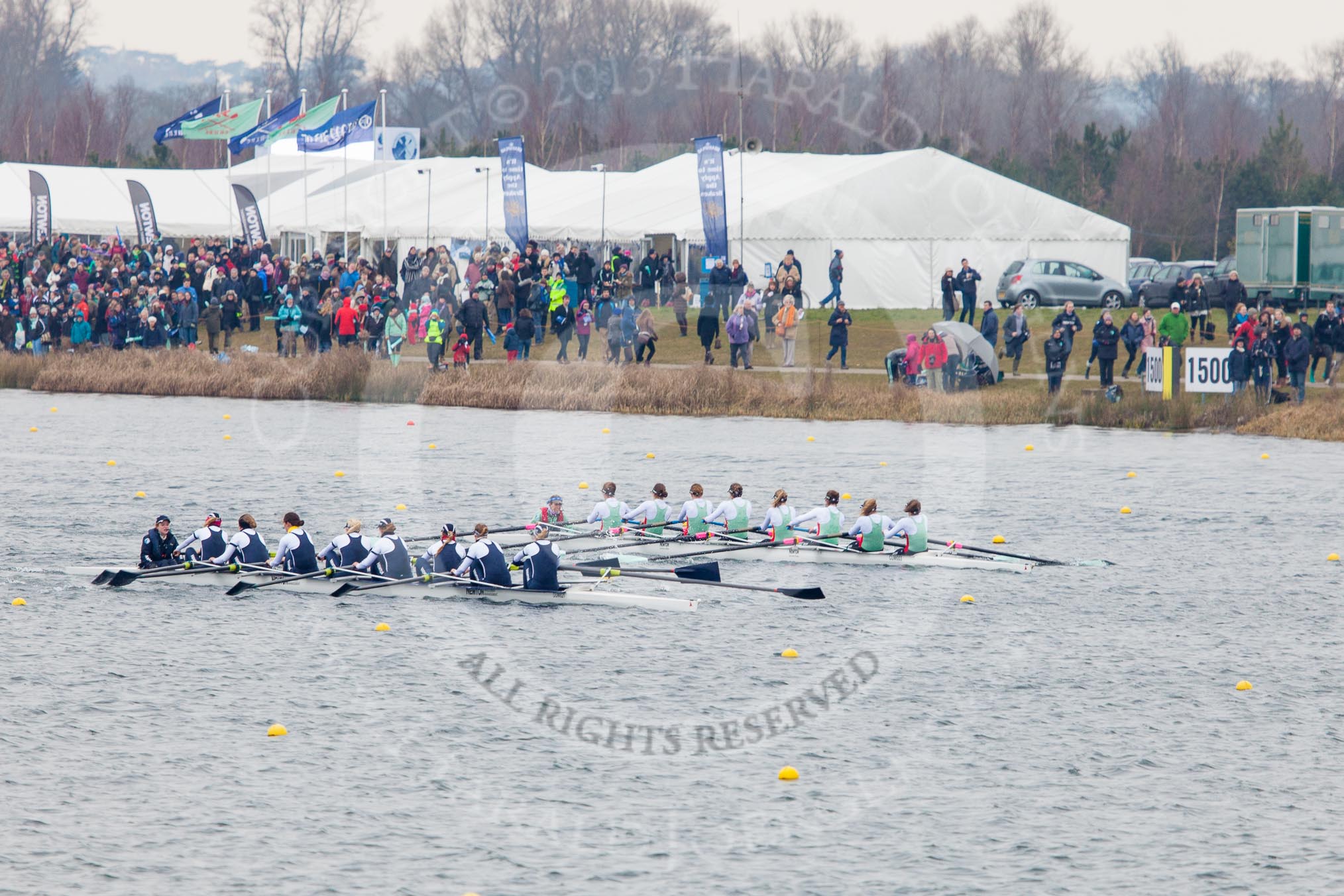 The Women's Boat Race and Henley Boat Races 2013.
Dorney Lake,
Dorney, Windsor,
Buckinghamshire,
United Kingdom,
on 24 March 2013 at 15:06, image #402