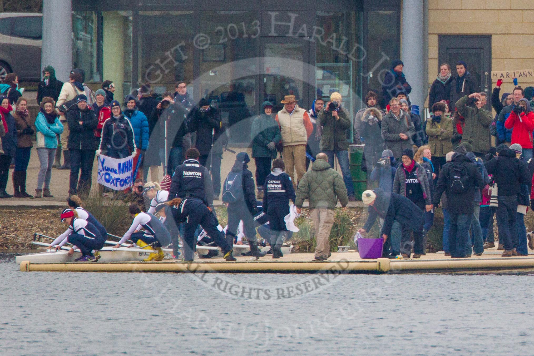 The Women's Boat Race and Henley Boat Races 2013.
Dorney Lake,
Dorney, Windsor,
Buckinghamshire,
United Kingdom,
on 24 March 2013 at 15:20, image #486