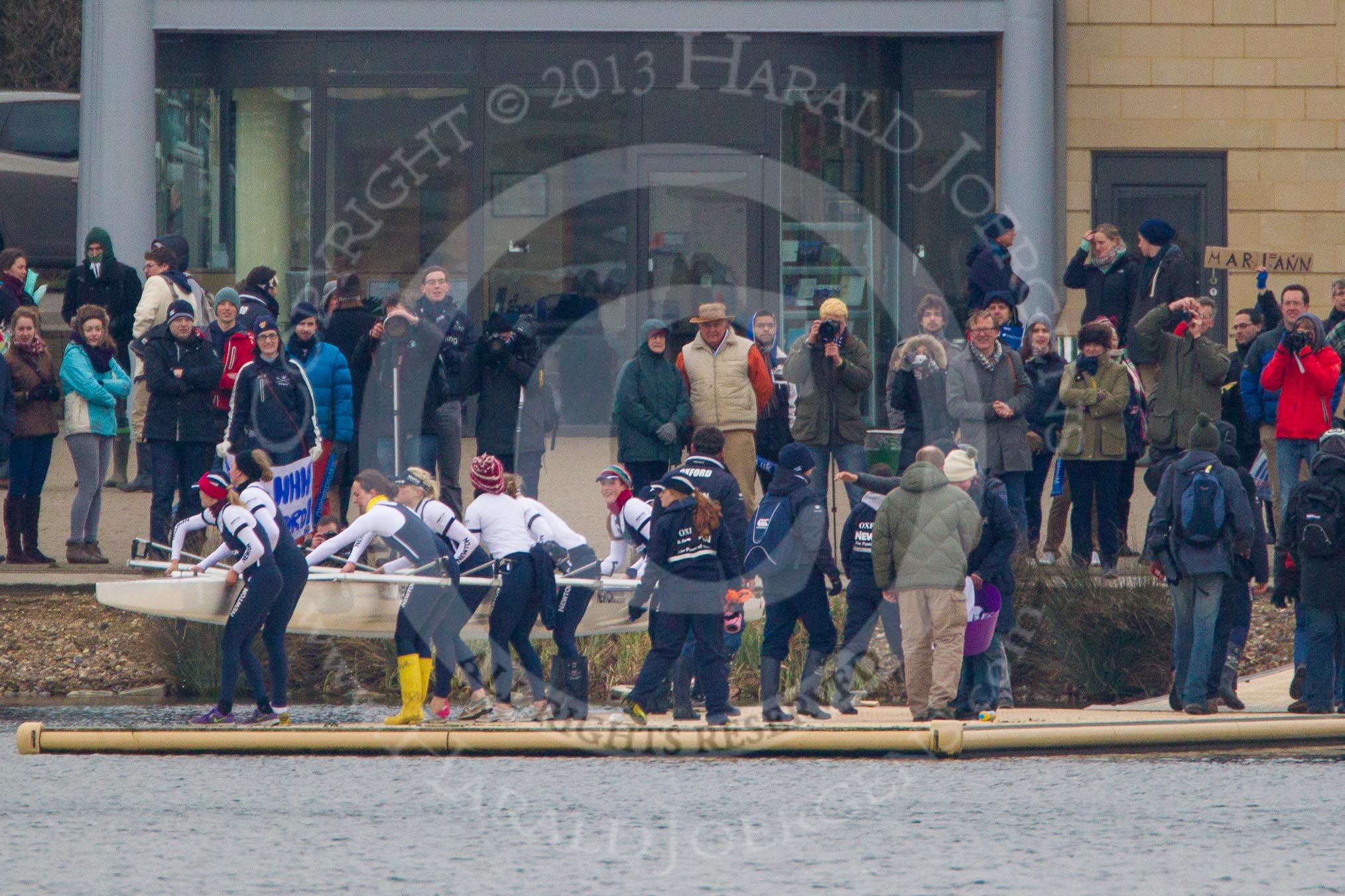 The Women's Boat Race and Henley Boat Races 2013.
Dorney Lake,
Dorney, Windsor,
Buckinghamshire,
United Kingdom,
on 24 March 2013 at 15:20, image #487