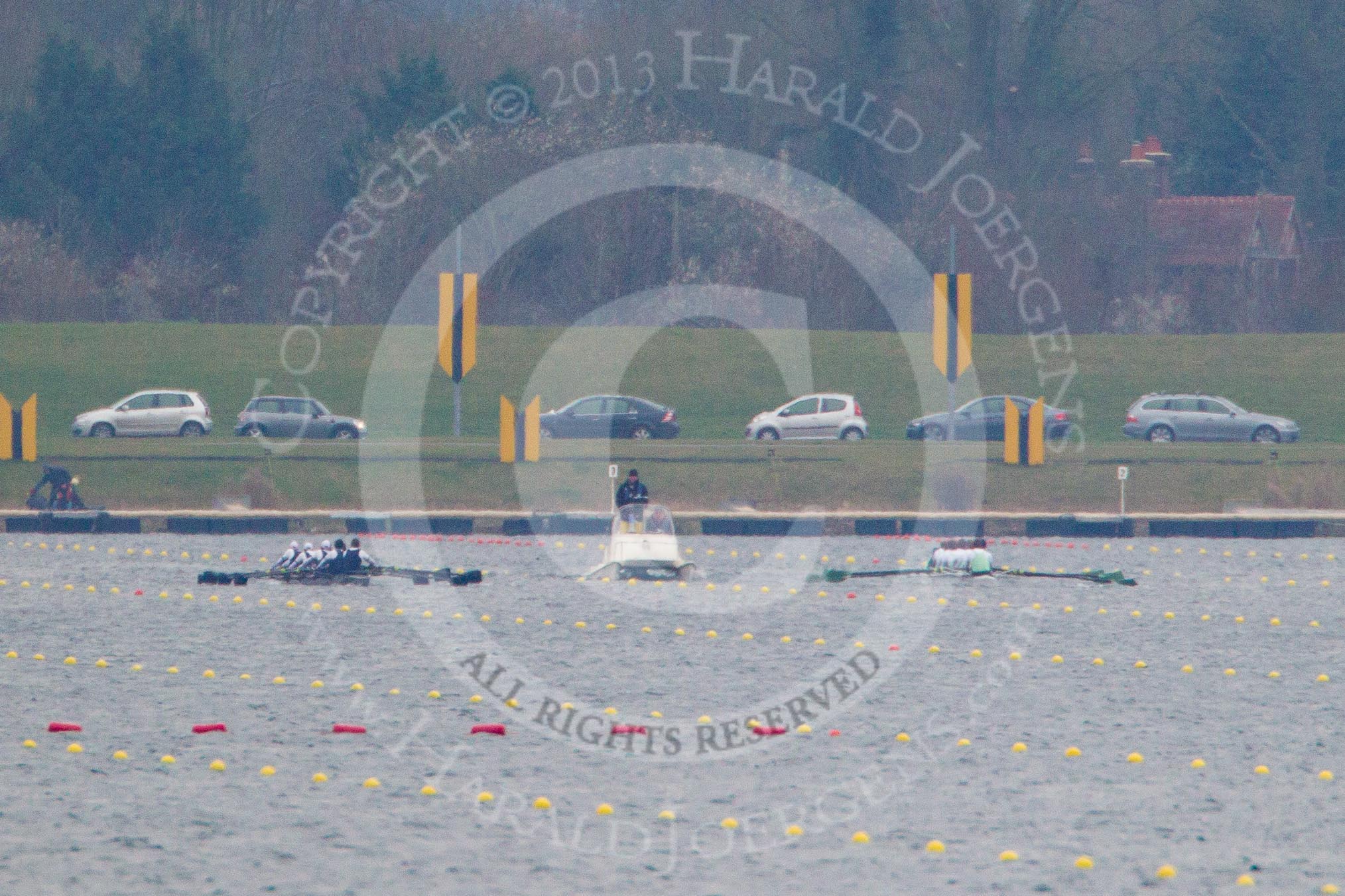 The Women's Boat Race and Henley Boat Races 2013.
Dorney Lake,
Dorney, Windsor,
Buckinghamshire,
United Kingdom,
on 24 March 2013 at 15:34, image #494