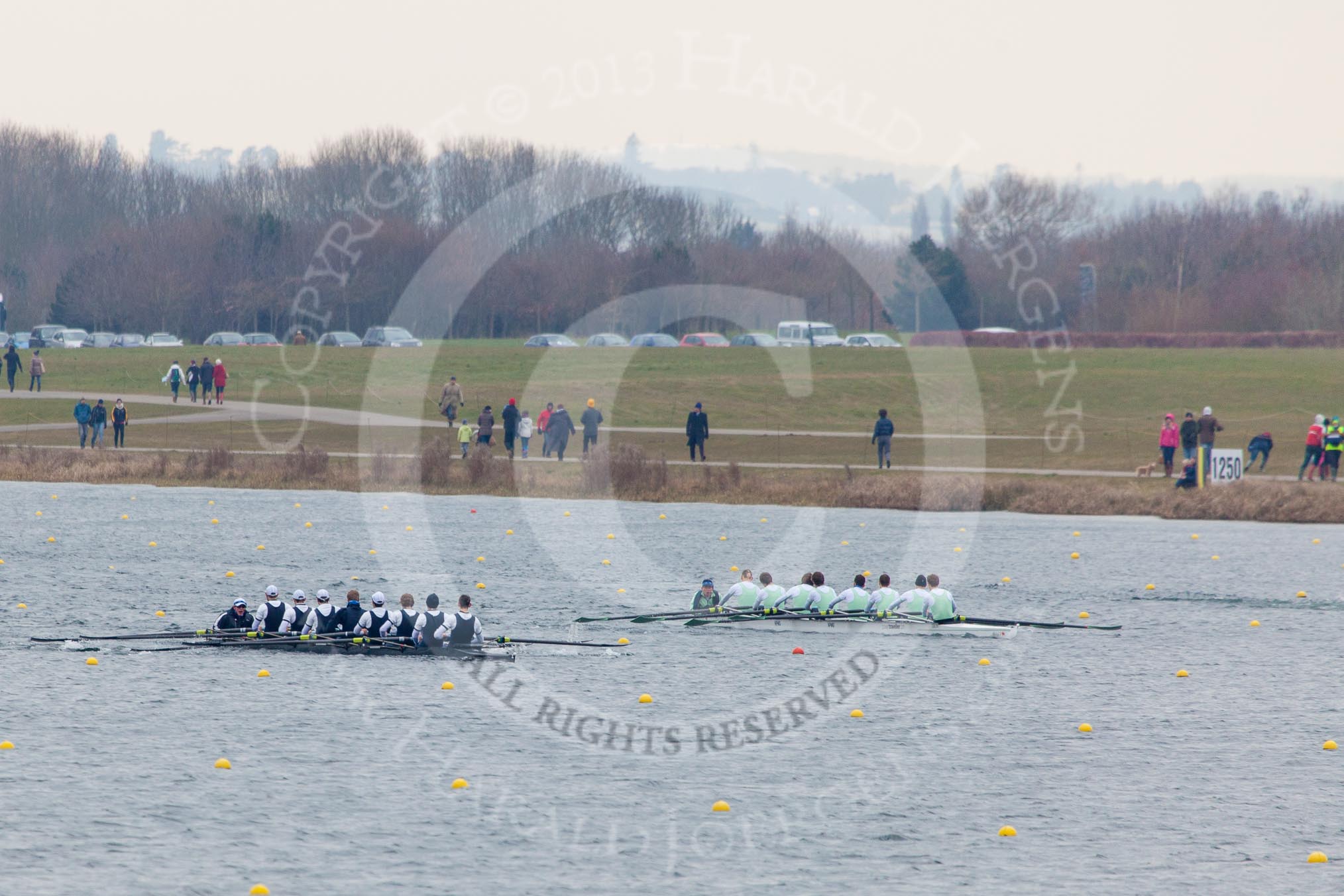 The Women's Boat Race and Henley Boat Races 2013.
Dorney Lake,
Dorney, Windsor,
Buckinghamshire,
United Kingdom,
on 24 March 2013 at 15:38, image #504