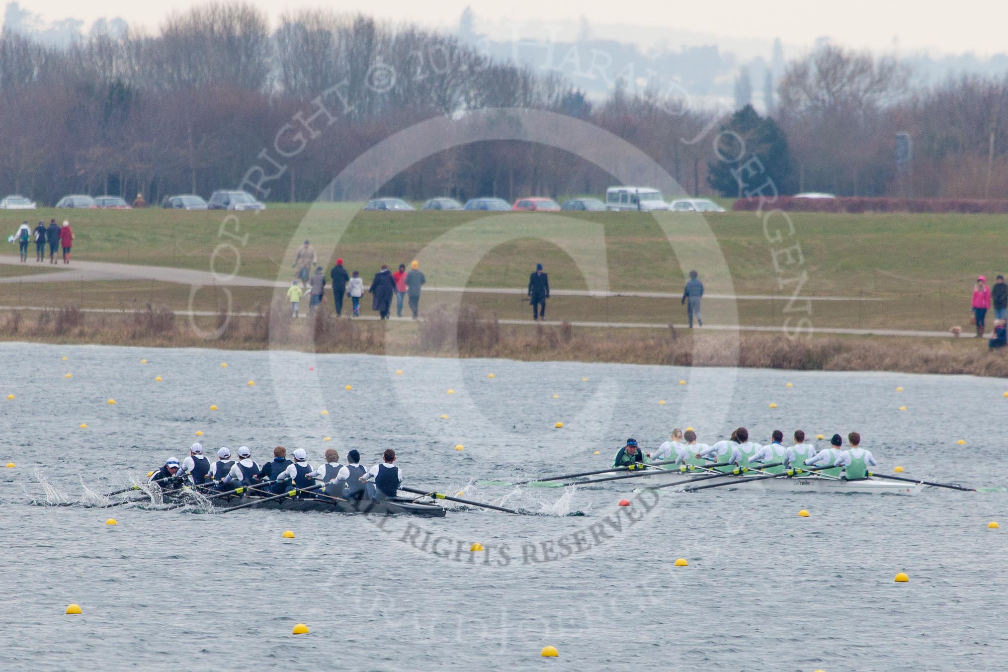 The Women's Boat Race and Henley Boat Races 2013.
Dorney Lake,
Dorney, Windsor,
Buckinghamshire,
United Kingdom,
on 24 March 2013 at 15:38, image #505