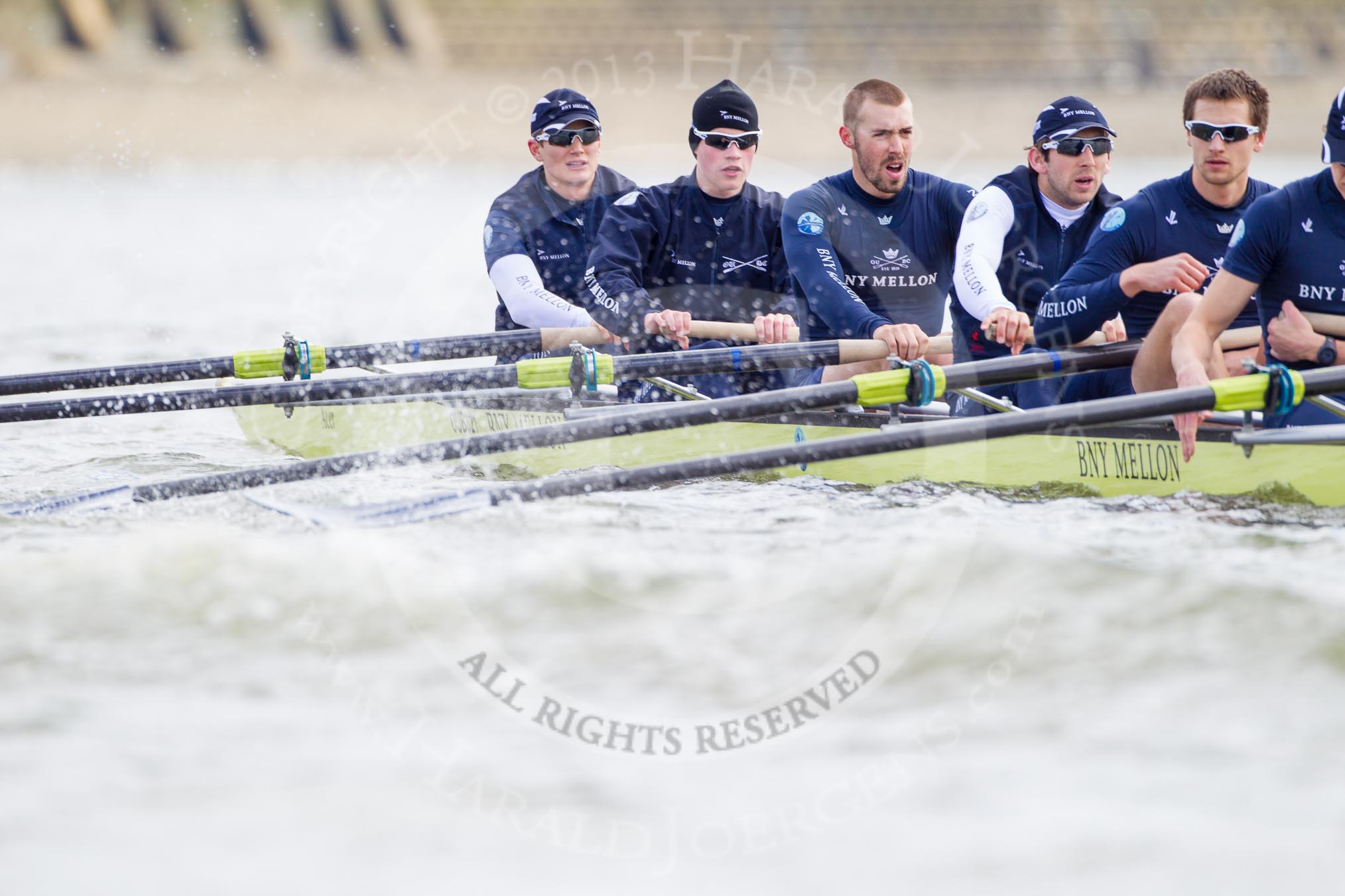 The Boat Race season 2013 -  Tideway Week (Friday) and press conferences.
River Thames,
London SW15,

United Kingdom,
on 29 March 2013 at 11:17, image #90